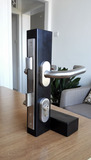 Steel profile door stainless steel handle